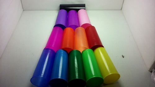 DESCAPLAS Long Drink Plastic Cups X100 5