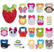 Carter's Animal Shapes Heart Bibs for Baby Boy and Girl Pack of 2 0