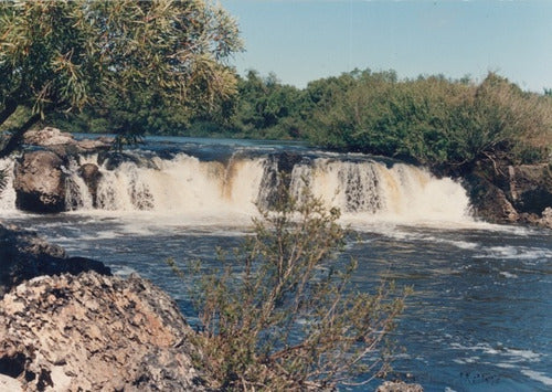 Cascada De Queguay Paysandú - Año 1989 - Lámina 45x30 Cm. 1