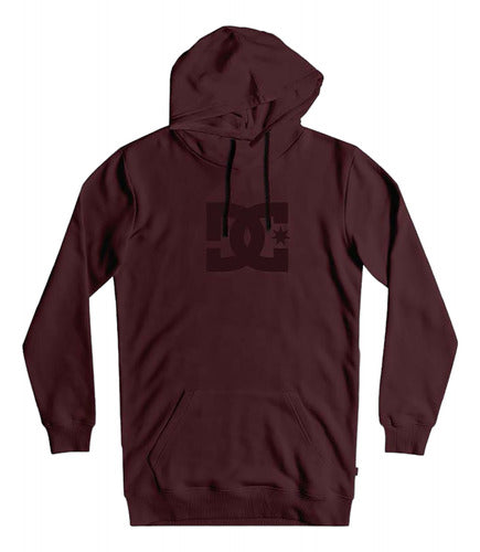 DC Shoes Star Hooded Sweatshirt - Burgundy New Collection 0