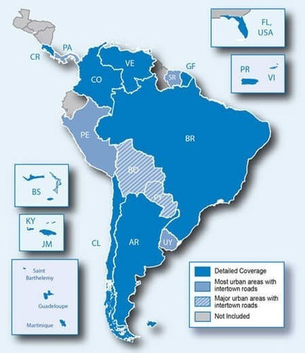 Mapas America Del Sur Garmin - Versión 2023 + Alerta Radares 1