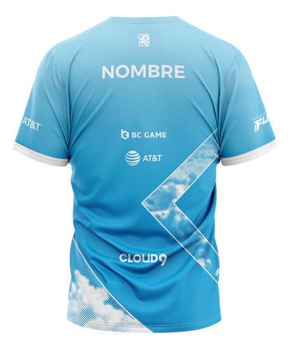 Camiseta Cloud9 Summer 2023 E-sports (Personalizable) 1