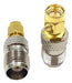 2 Unids Tnc Hembra A Sma Conector Macho Antena Rf Adaptadore 1