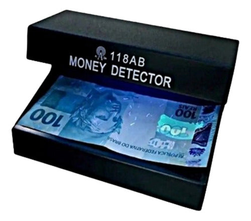 Detector De Billetes Falsos con Luz Ultravioleta - UV 0