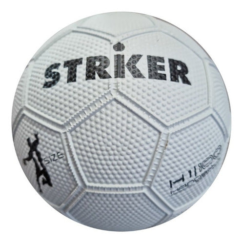 Striker Rubber Handball Ball Size 3 Training White IHF Regulated 0