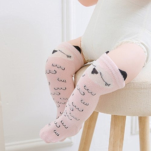 Nuziku Knee Socks for Babies and Girls Non-Slip 5