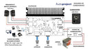 Audioproject Modulo Amplificador 2.1 11+11+38 Watts C/vol 4