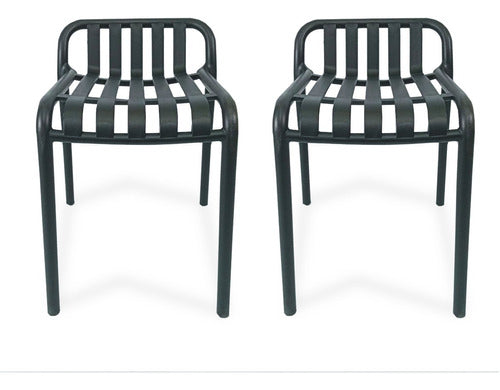 Sitcom 2 Low Modern Stools Barcelona Design 0