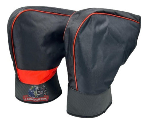 Mundomotos.uy Winter Padded Hand Covers for Motorcycles 0