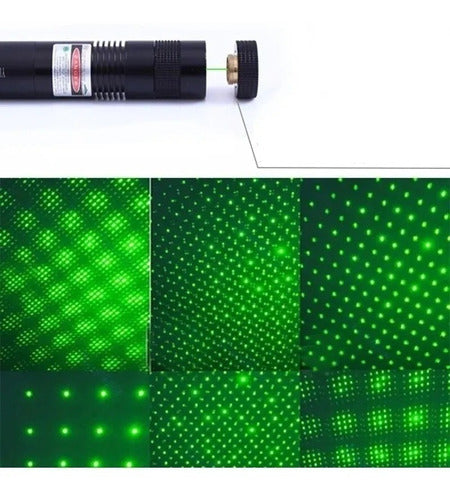 Professional Green Laser Pointer 100mW Rechargeable Battery with Key 2