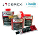 Cepex Adhesive Glue for PVC 500cc - With Brush 2