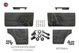 Kit Completo Paneles Tapizados Fiat 147+apoyabrazos+manijas+grampas 2