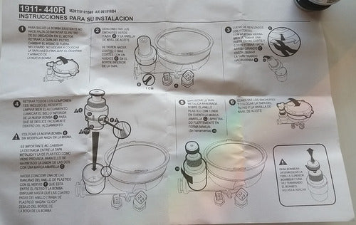 Peugeot Reparacion Bomba Purgadora Gas Oil Citroen 1.9 DW8 1