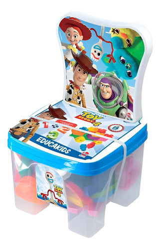 Brinquedo Cadeirinha Educadeira Blocos Toy Story Lider 2898 0