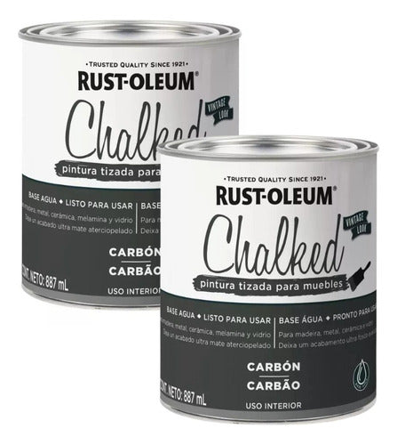 Rust-Oleum Chalked Ultra Matte Latex Paint 1L 5