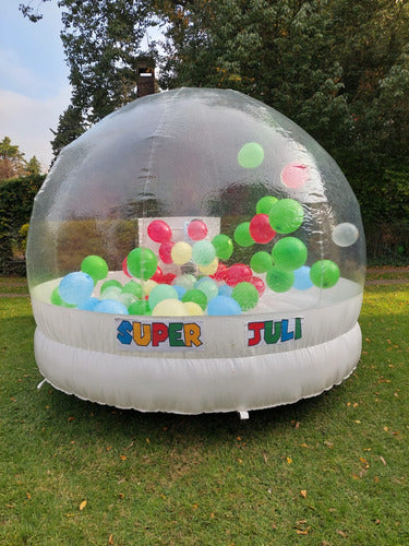 Inflable Burbuja Bubble House Alquiler  Valor Seña 0