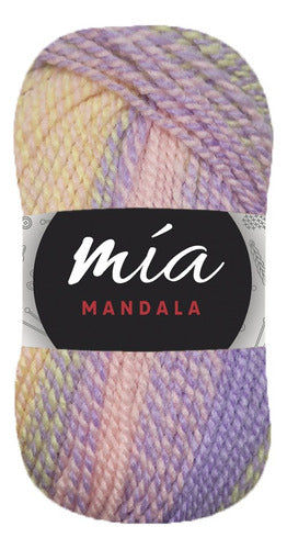 MIA Mandala Variegated Yarn - 5 Skeins of 100g Each 66
