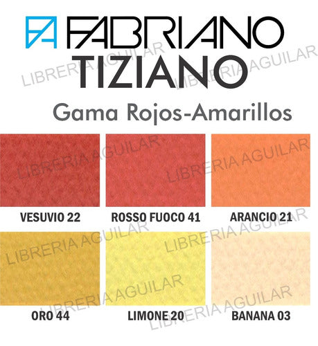 Fabriano Tiziano Color Range Blues X6 Art Cardstock 7