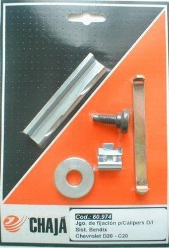 Kit Fijación Caliper Freno Para Chevrolet C20 - Cha 60974 1