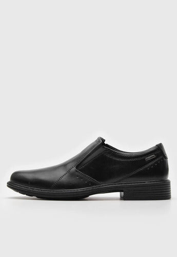 Pegada Zapato Social En Cuero Negro Pegada Confort Elegante Nuevo 1