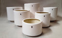 Plasmar Cylinder Planter White Fiberglass 50 x 43 3