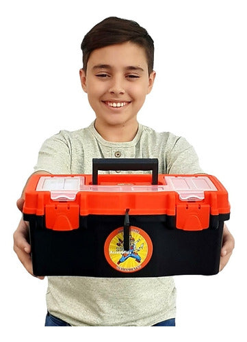 New Toy Toolbox Set Black & Decker Inspired for Kids 2