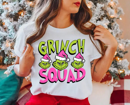 Plantillas Para Sublimar Remeras Navidad Grinch P291 7