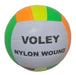 Tricolor Synthetic Leather Volleyball Beach Ball 0
