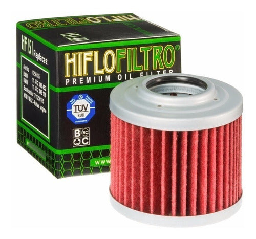 Filtro De Aceite Hiflo Hf 151 Bmw 650 Dakar  Gs 650 En Fas 0