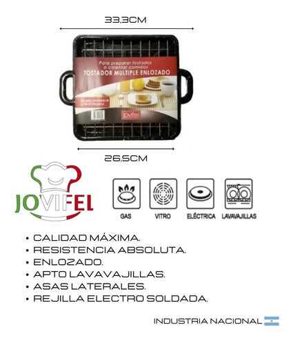 Jovifel Tostador Multiple Enlozado 1