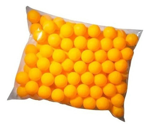 Bolinhas De Ping Pong Laranja Pacote C/ 18 Unidades 0