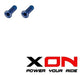 XON Change Wheel Screws Pair - Aluminum - Blue 3