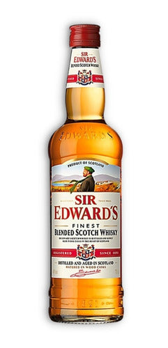 Sir Edward's Finest Whisky Blended Scotch Caja X6u 700ml 1