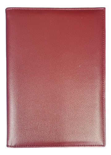 2024 Arwen Daily Stitched Faux Leather A4 20 X 28 Cm Planner 0