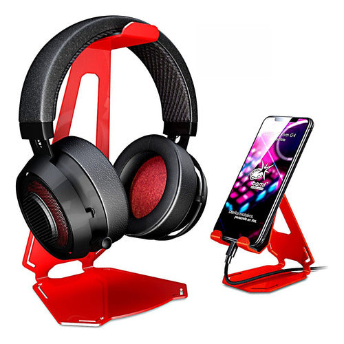 Headphone Stand Bam G3 + Phone Holder Bam G4 - Premium! 8