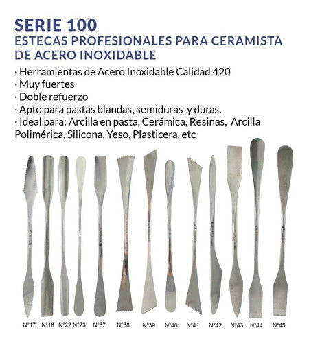 Stassen Professional 100 Series Stainless Steel Sticks 2