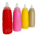Set of 24 Assorted or Choice Aderezos Dressing Bottles Gastronomic Tap Colors 0
