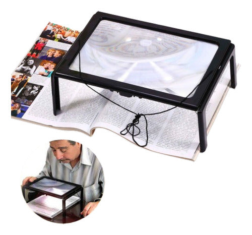 4a 3X Great Reading Illuminated Magnifier by BrandName 0