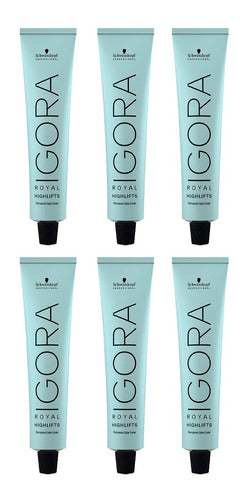 Schwarzkopf Igora Royal Highlifts 6-Color Tinting Kit x 60g 0