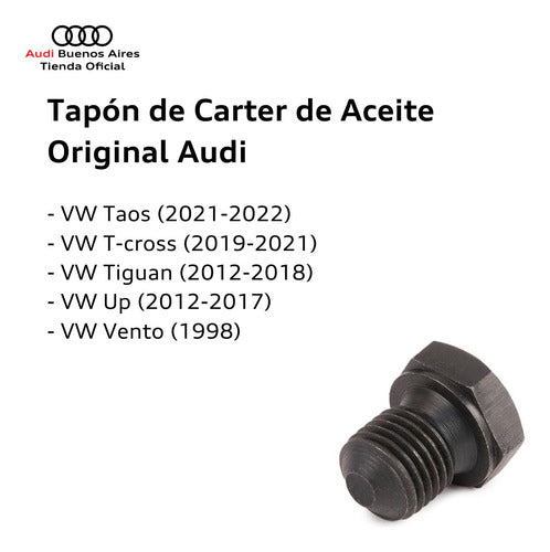 Tapón De Carter De Aceite Volkswagen Golf 1999 Al 2021 3