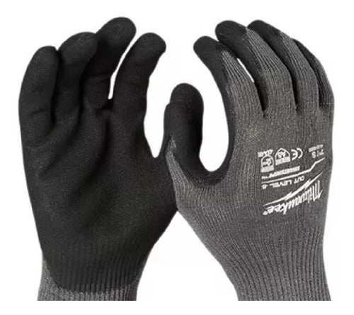 Milwaukee 48-22-8952 Nitrile Cut Resistant Gloves Level 5 L 0