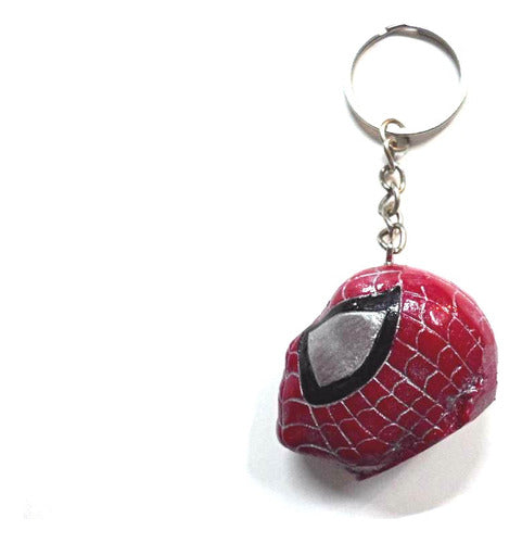 MordorToys Spiderman Keychain - DC Superheroes Comics Resin 2