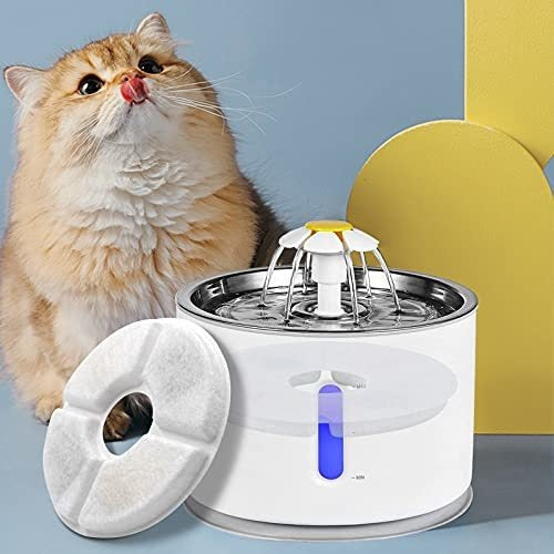 Monsin Filtros De Fuente De Agua Para Gatos, X8 Piezas 5