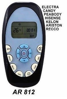 Electra Control Remoto Aire Acondicionado Peabody Hisense 1