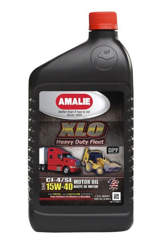 Aceite Lubricante Amalie Diesel 15w40 946ml Made In Usa 0