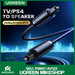 UGREEN Optical Audio Digital Fiber Toslink Plug to Plug Cable - 2 Meters 3