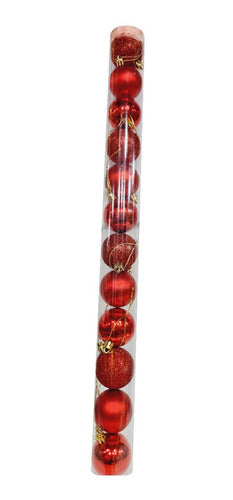 KYK Premium Christmas Ornament Balls 5cm X 12uni In Tube 6