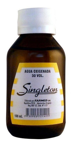 Agua Oxig 30 V 100cc Singleton 0