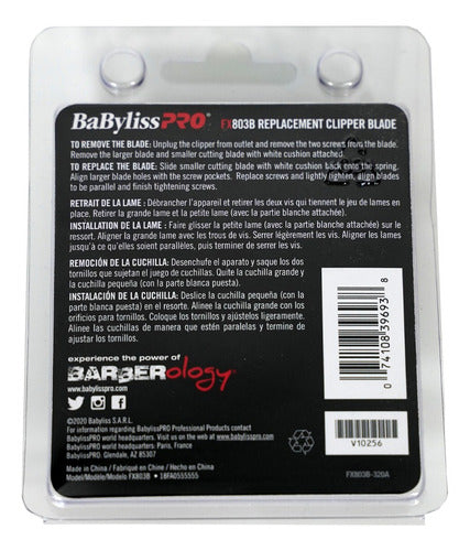 Cuchilla Babylisspro Fx803b Para Máquina Lo-pro Fx825 2