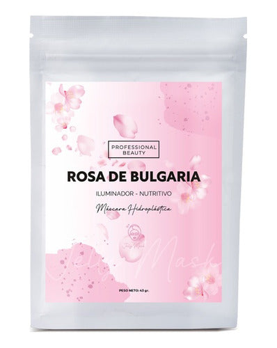 Hydroplastic Jelly Mask - Bulgarian Rose - Jelly Mask - Mascarilla Hidroplástica - Rosa De Bulgaria